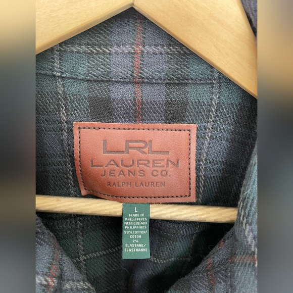 Lightweight Ralph Lauren Jeans Co Plaid Jacket - Picture 2 of 3